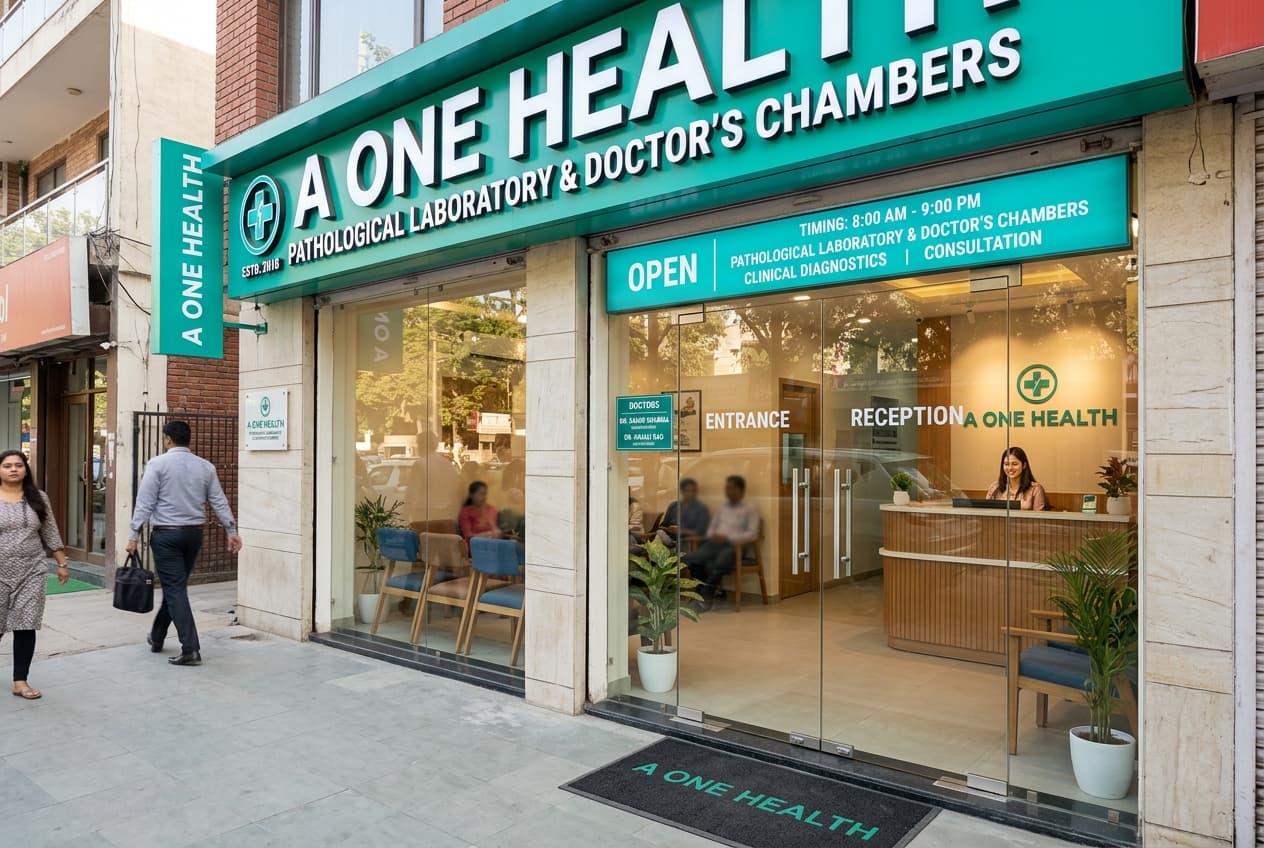 A One Health Storefront & Doctor Chamber in Bakultola, Kalyani